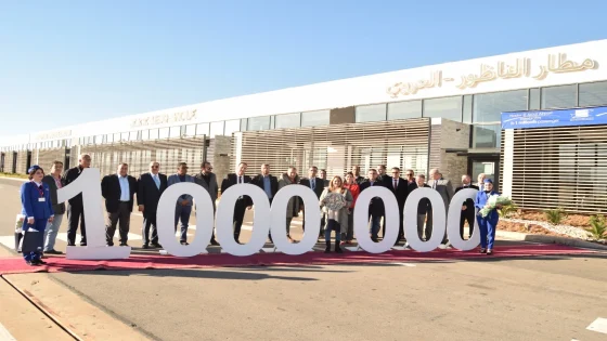 مطار الناظور العروي يتجاوز عتبة مليون مسافر لأول مرة منذ إنشائه