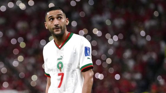 طبيعة إصابة زياش و تاثيرها على مساره الكروي