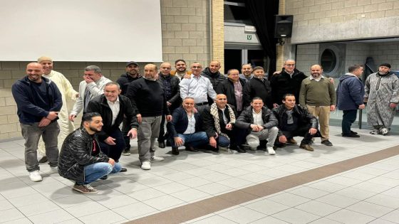 الجمعية الأوروبية للتنمية و الحوار تجمع أبناء بني ملول في عرس إفطار جماعي