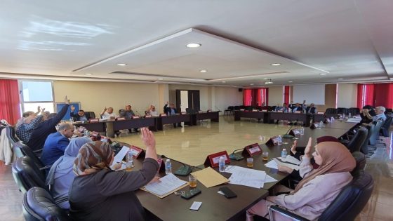 مجلس جماعة ميضار يعقد دورة ماي و يصادق بالاجماع على نقط جدول الاعمال