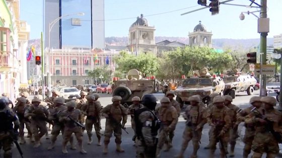 إنقلاب عسكري في بوليفيا