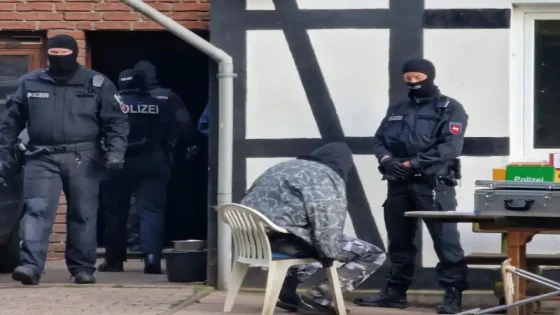 اسلحة ، اموال و مخدرات في عملية مداهمة للشرطة الالمانية