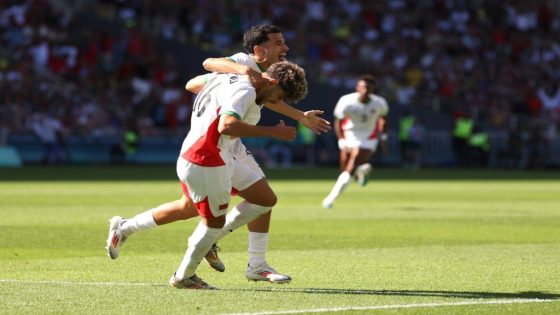 الالعاب الأولمبية …المغرب ينتزع برونزية كرة القدم بسداسية في مرمى مصر