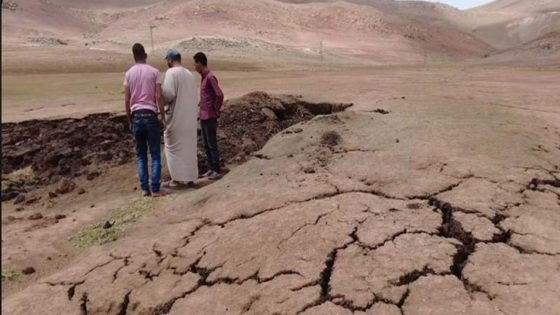 تقرير علمي حول الدخان المتصاعد من تحت الارض بنواحي أزيلال