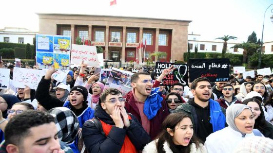 إنزال وطني لطلبة الطب و الصيدلة بالرباط و تضامن من الطلبة المهندسين