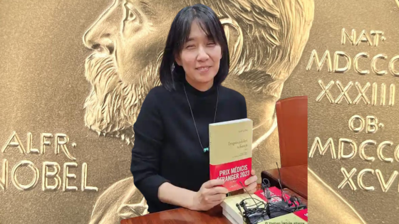 الكورية الجنوبية هان كانغ تفوز بجائزة نوبل للآداب لعام 2024