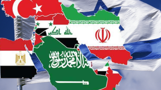 الشرق الأوسط الجديد الذي تسعى إسرائيل لرسمه.