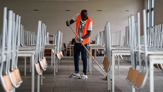 المانيا : قانون العمل الإجباري لطالبي اللجوء