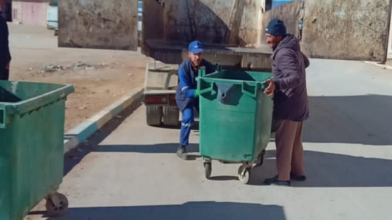 تعزيز خدمات جمع النفايات في جماعة ميضار