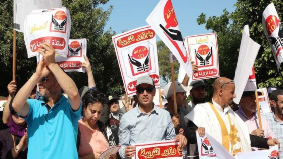 أساتذة “الزنزانة 10” في مواجهة وزارة التربية الوطنية.