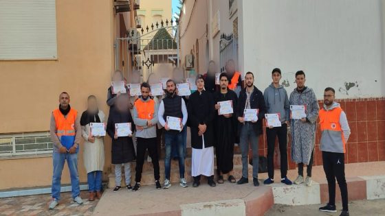 تأسيس الفرع المحلي لمنظمة الهلال المغربي للإغاثة والإنقاذ بميضار