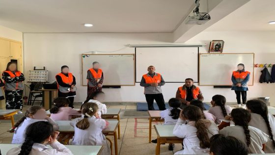 مدرسة ميدار الابتدائية تحتضن دورة توعوية بمخاطر المخدرات على شباب المستقبل