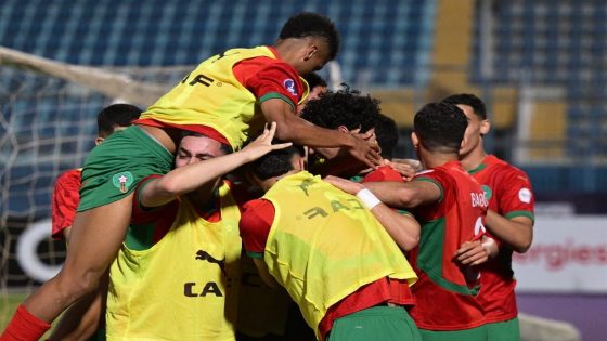 كأس إفريقيا تحت 20 سنة …المغرب يطيح بالفراعنة ويبلغ النهائي