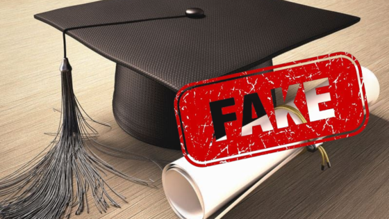 الماستر مقابل المال بدل من الكفاءة العلمية