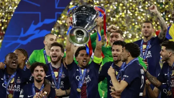 باريس سان جيرمان يتوج بدوري أبطال أوروبا للمرة الثانية.. وحكيمي يواصل كتابة التاريخ